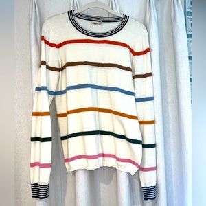 Faherty striped sweater